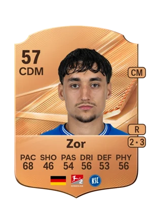 Zor - 57 - Rare EA FC 27 card