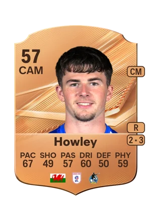 Howley - 57 - Rare EA FC 27 card