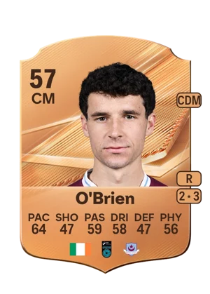 O'Brien - 57 - Rare EA FC 27 card
