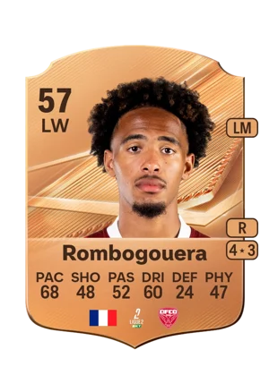 Rombogouera - 57 - Rare EA FC 27 card