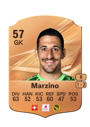 Marzino - 57 - Rare EA FC 27 card