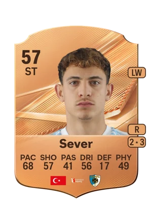 Sever - 57 - Rare EA FC 27 card