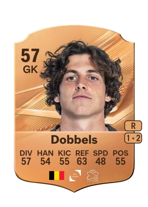 Dobbels - 57 - Rare EA FC 27 card