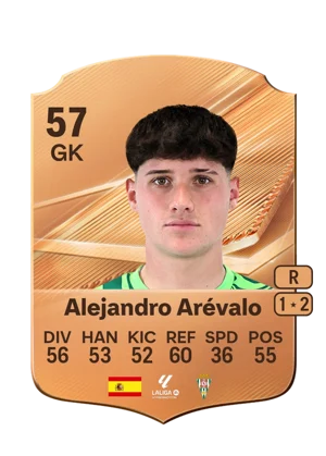 Alejandro Arévalo - 57 - Rare EA FC 27 card