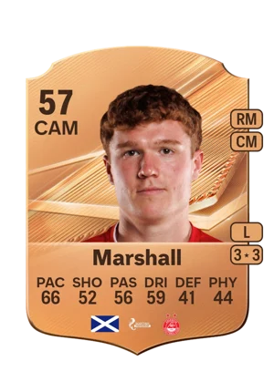 Marshall - 57 - Rare EA FC 27 card