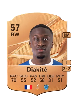 Diakité - 57 - Rare EA FC 27 card