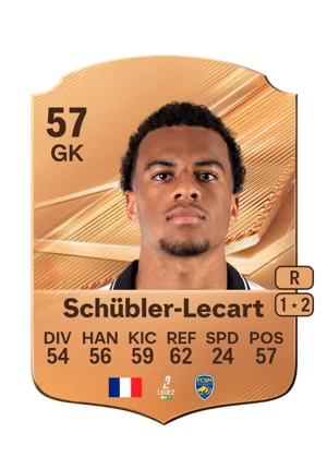 Schübler-Lecart - 57 - Rare EA FC 27 card