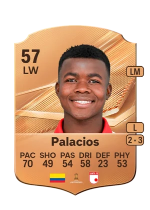Palacios - 57 - Rare EA FC 27 card