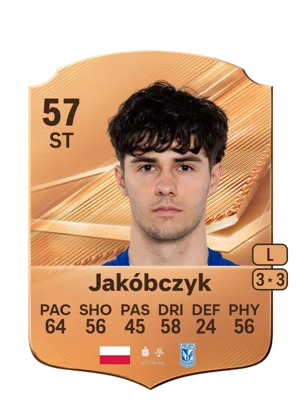 Jakóbczyk - 57 - Rare EA FC 27 card