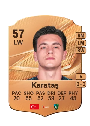 Karataş - 57 - Rare EA FC 27 card