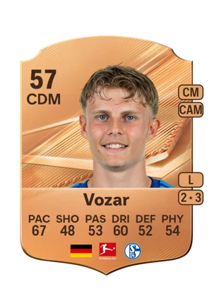 Vozar - 57 - Rare EA FC 27 card