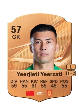 Yeerjieti Yeerzati - 57 - Rare EA FC 27 card