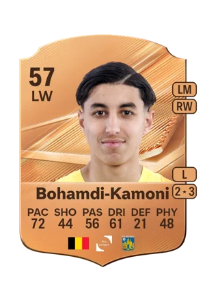 Bohamdi-Kamoni - 57 - Rare EA FC 27 card