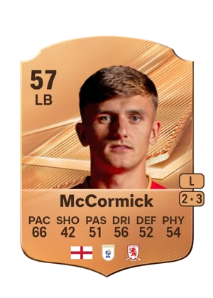 McCormick - 57 - Rare EA FC 27 card
