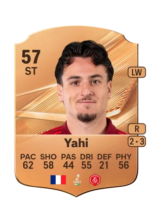 Yahi - 57 - Rare EA FC 27 card
