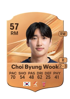 Choi Byung Wook - 57 - Rare EA FC 27 card