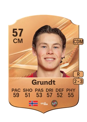 Grundt - 57 - Rare EA FC 27 card
