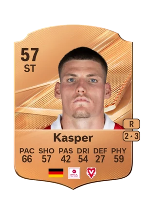 Kasper - 57 - Rare EA FC 27 card