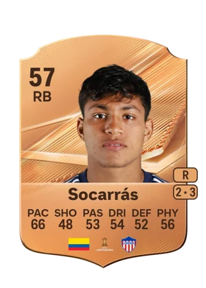 Socarrás - 57 - Rare EA FC 27 card