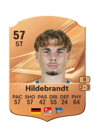 Hildebrandt - 57 - Rare EA FC 27 card