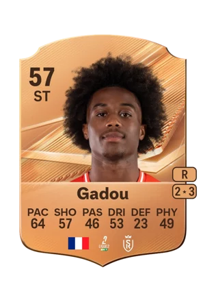 Gadou - 57 - Rare EA FC 27 card