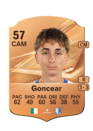 Goncear - 57 - Rare EA FC 27 card
