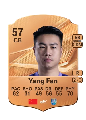 Yang Fan - 57 - Rare EA FC 27 card
