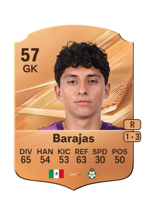 Barajas - 57 - Rare EA FC 27 card