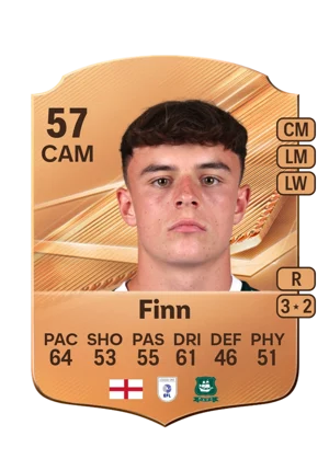 Finn - 57 - Rare EA FC 27 card