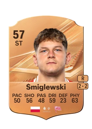 Śmiglewski - 57 - Rare EA FC 27 card