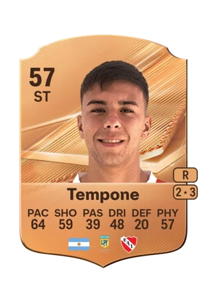 Tempone - 57 - Rare EA FC 27 card