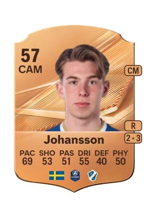 Johansson - 57 - Rare EA FC 27 card