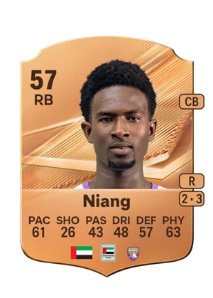 Niang - 57 - Rare EA FC 27 card