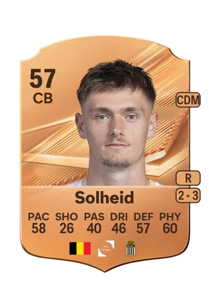 Solheid - 57 - Rare EA FC 27 card