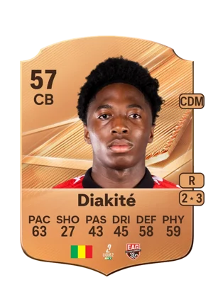 Diakité - 57 - Rare EA FC 27 card