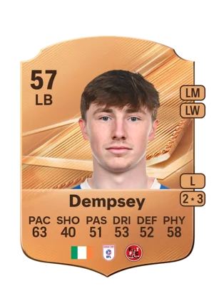 Dempsey - 57 - Rare EA FC 27 card