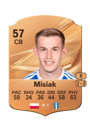 Misiak - 57 - Rare EA FC 27 card
