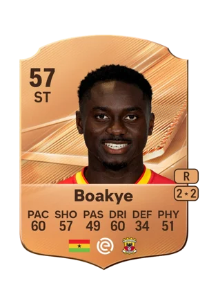 Boakye - 57 - Rare EA FC 27 card