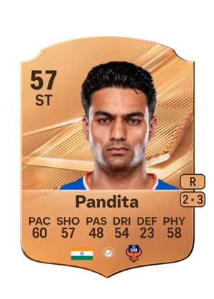 Pandita - 57 - Rare EA FC 27 card