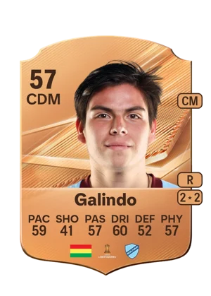 Galindo - 57 - Rare EA FC 27 card