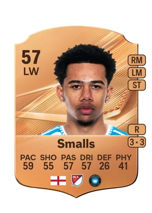 Smalls - 57 - Rare EA FC 27 card