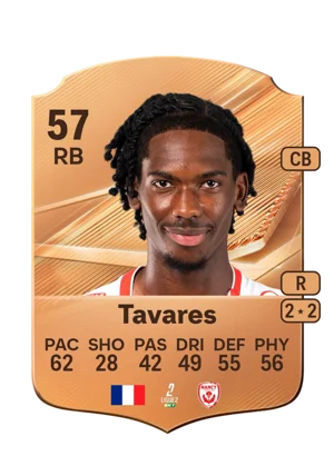 Tavares - 57 - Rare EA FC 27 card
