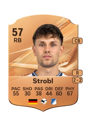 Strobl - 57 - Rare EA FC 27 card