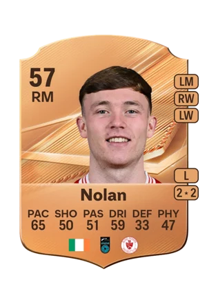 Nolan - 57 - Rare EA FC 27 card