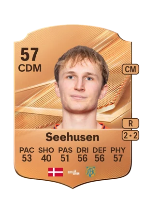 Seehusen - 57 - Rare EA FC 27 card