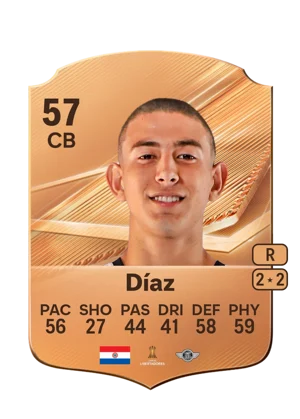 Díaz - 57 - Rare EA FC 27 card