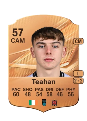 Teahan - 57 - Rare EA FC 27 card
