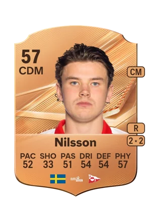 Nilsson - 57 - Rare EA FC 27 card