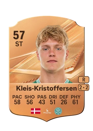 Kleis-Kristoffersen - 57 - Rare EA FC 27 card