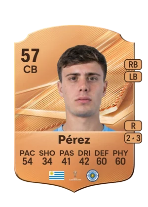 Pérez - 57 - Rare EA FC 27 card